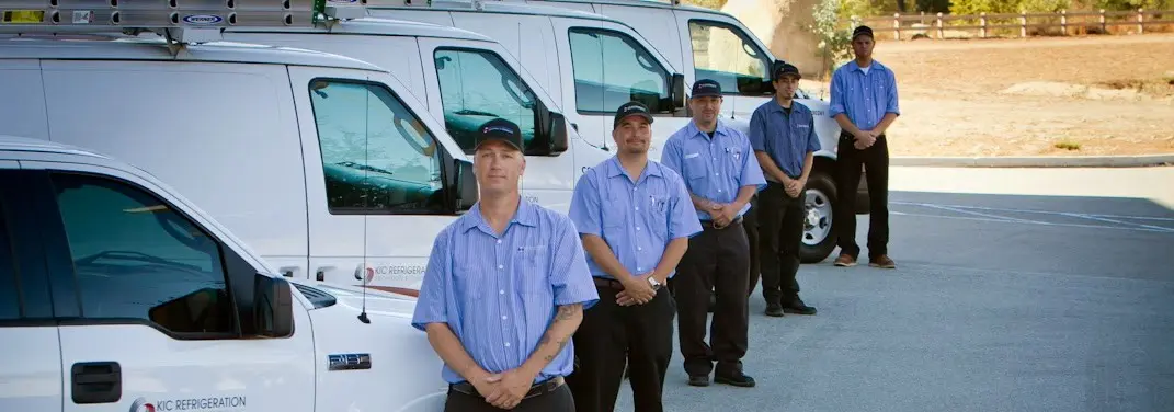 KIC Refrigeration crew ready for Mini Split Repair jobs across Sahuarita